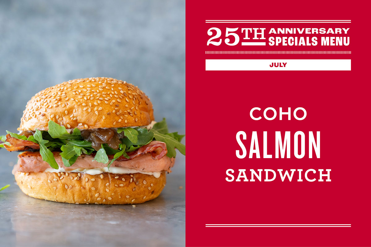 Coho Salmon Sandwich